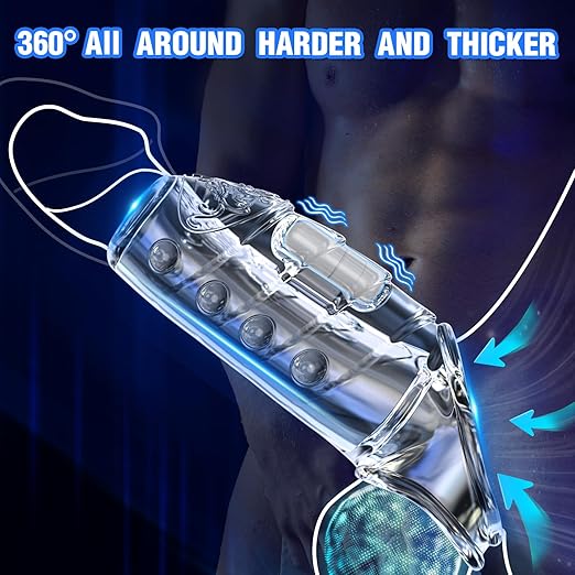 🔥🎁 2025 HOT Deal 💥 Reusable Penis Vibrator – Makes You Longer, Harder & Unstoppable 😍