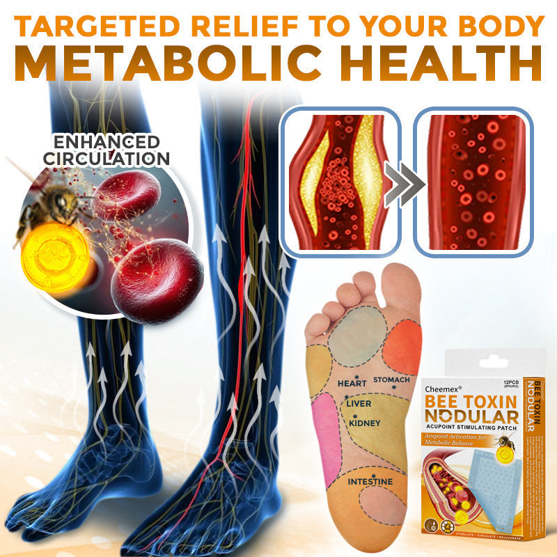 🐝 Cheemex® Bee Toxin Nodular Acupoint Stimulating Patch 🧑‍⚕️ Treats Diabesity, Obesity, High Blood Sugar Level