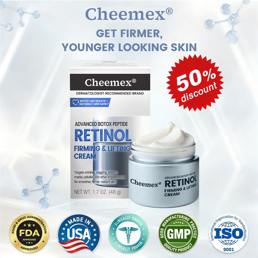 us👩‍⚕️Cheemex® Advanced Botulinum Toxin Peptide Retinol Firming & Lifting Cream⏰LAST DAY 50% OFF