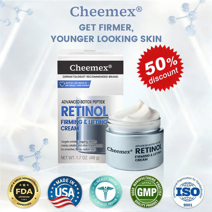 us👩‍⚕️Cheemex® Advanced Botulinum Toxin Peptide Retinol Firming & Lifting Cream⏰LAST DAY 50% OFF