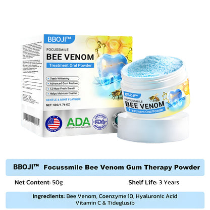 BBOJI™ Bee Venom Gum Repair Powder 🐝 (ADA Approved) 🎁 Flash Sale – Restore Teeth & Gums Now!