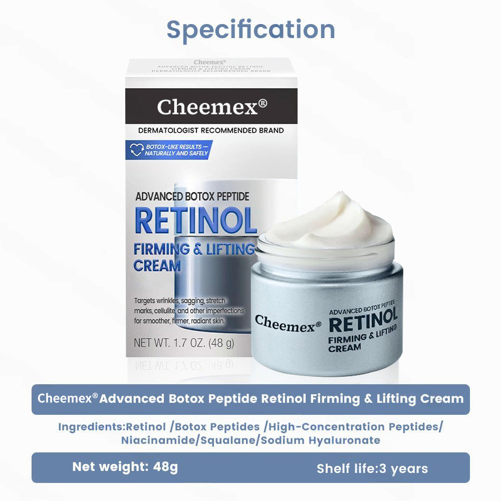 us👩‍⚕️Cheemex® Advanced Botulinum Toxin Peptide Retinol Firming & Lifting Cream⏰LAST DAY 50% OFF
