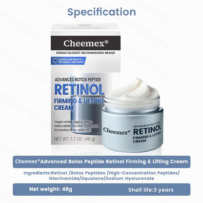 us👩‍⚕️Cheemex® Advanced Botulinum Toxin Peptide Retinol Firming & Lifting Cream⏰LAST DAY 50% OFF