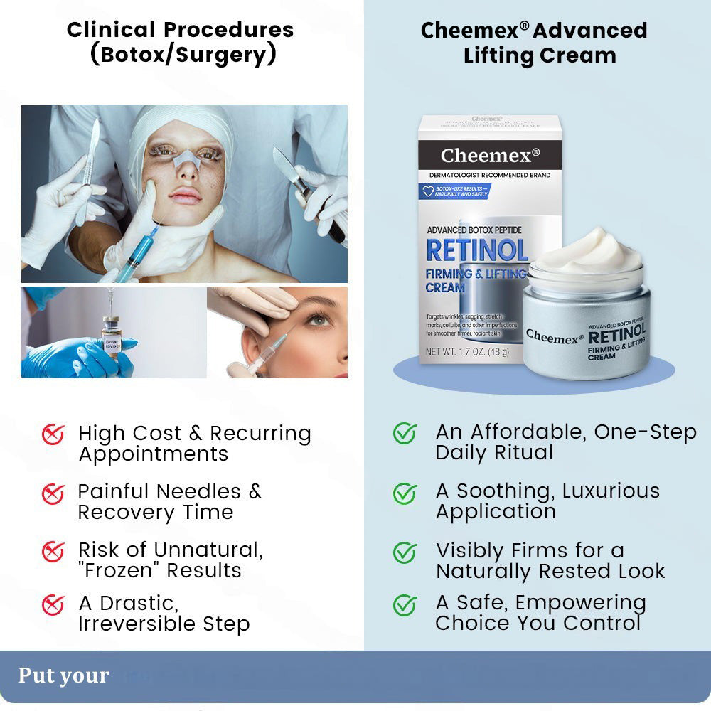 us👩‍⚕️Cheemex® Advanced Botulinum Toxin Peptide Retinol Firming & Lifting Cream⏰LAST DAY 50% OFF